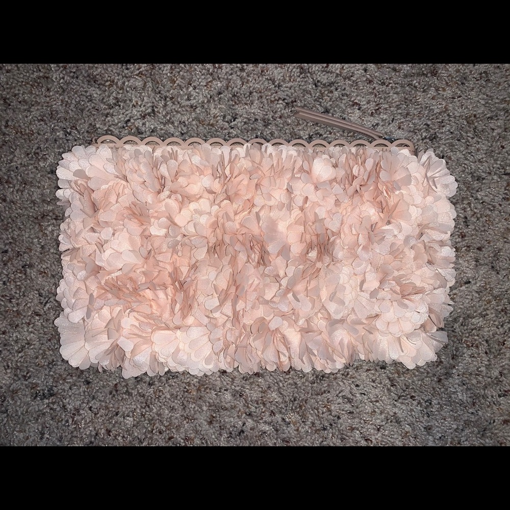 Stella & Dot floral clutch